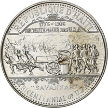 Haiti, 25 Gourdes, 1974, Silver, AU(50-53), KM:112.1