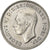 Austrália, George VI, Florin, 1951, Melbourne, Prata, AU(50-53), KM:47