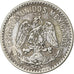 Mexico, 50 Centavos, 1917, Mexico City, Silver, AU(50-53), KM:445
