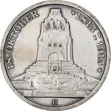 Germany, SAXONY-ALBERTINE, Friedrich August III, 3 Mark, 1913, Muldenhütten