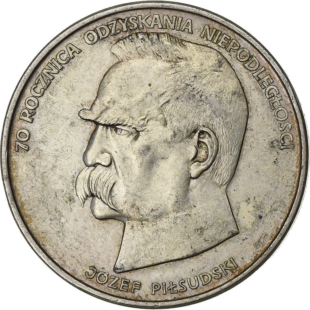 Poland, 50000 Zlotych, 1988, Warsaw, Silver, EF(40-45), KM:180