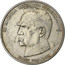 Poland, 50000 Zlotych, 1988, Warsaw, Silver, EF(40-45), KM:180