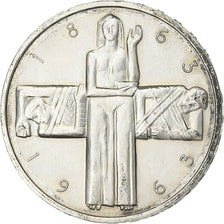 Switzerland, 5 Francs, 1963, Bern, Silver, EF(40-45), KM:51