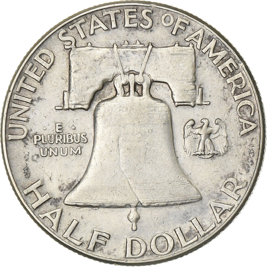 Vereinigte Staaten, Half Dollar, Franklin Half Dollar, 1953, Philadelphia