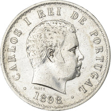 Portugal, Carlos I, 500 Reis, 1898, Lisbon, Silver, VF(30-35), KM:535