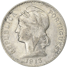 Portugal, 50 Centavos, 1913, Lisbon, Silver, EF(40-45), KM:561