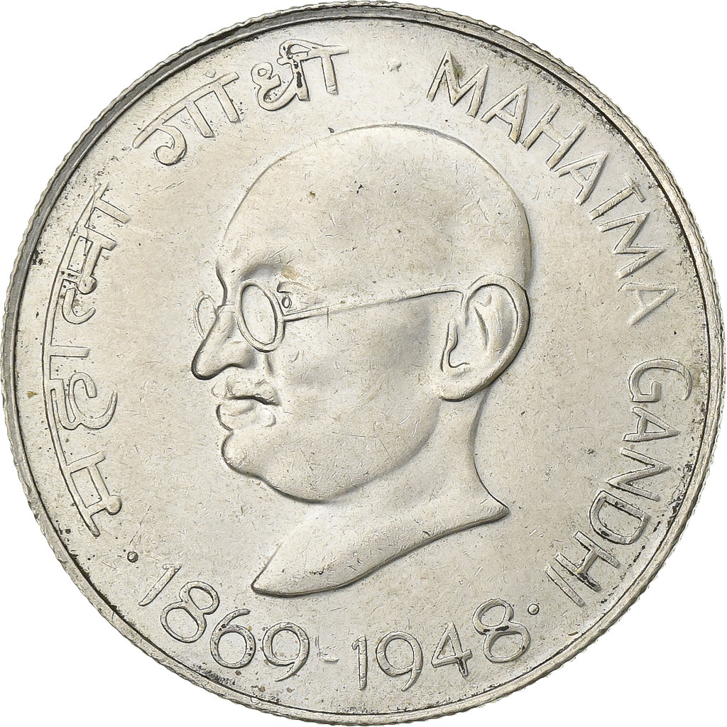 India, 10 Rupees, 1969, Mumbai, Silber, SS, KM:185