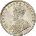 India, George V, Rupee, 1919, Calcutta, Silver, AU(50-53), KM:524