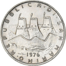 San Marino, 500 Lire, 1976, Silver, AU(50-53), KM:58