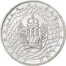 San Marino, 1000 Lire, 1990, Silver, AU(55-58), KM:247