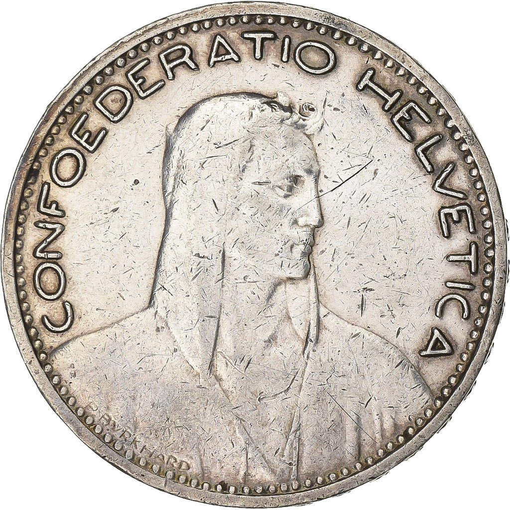 Suisse, 5 Francs, 1923, Bern, Argent, TB+, KM:37