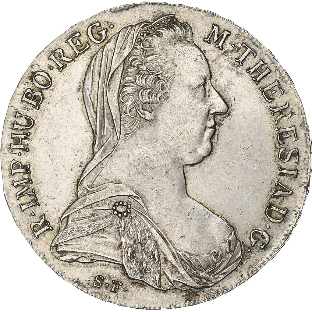 Austria, Maria Theresa, Thaler, 1780, Vienna, Official restrike, Silver