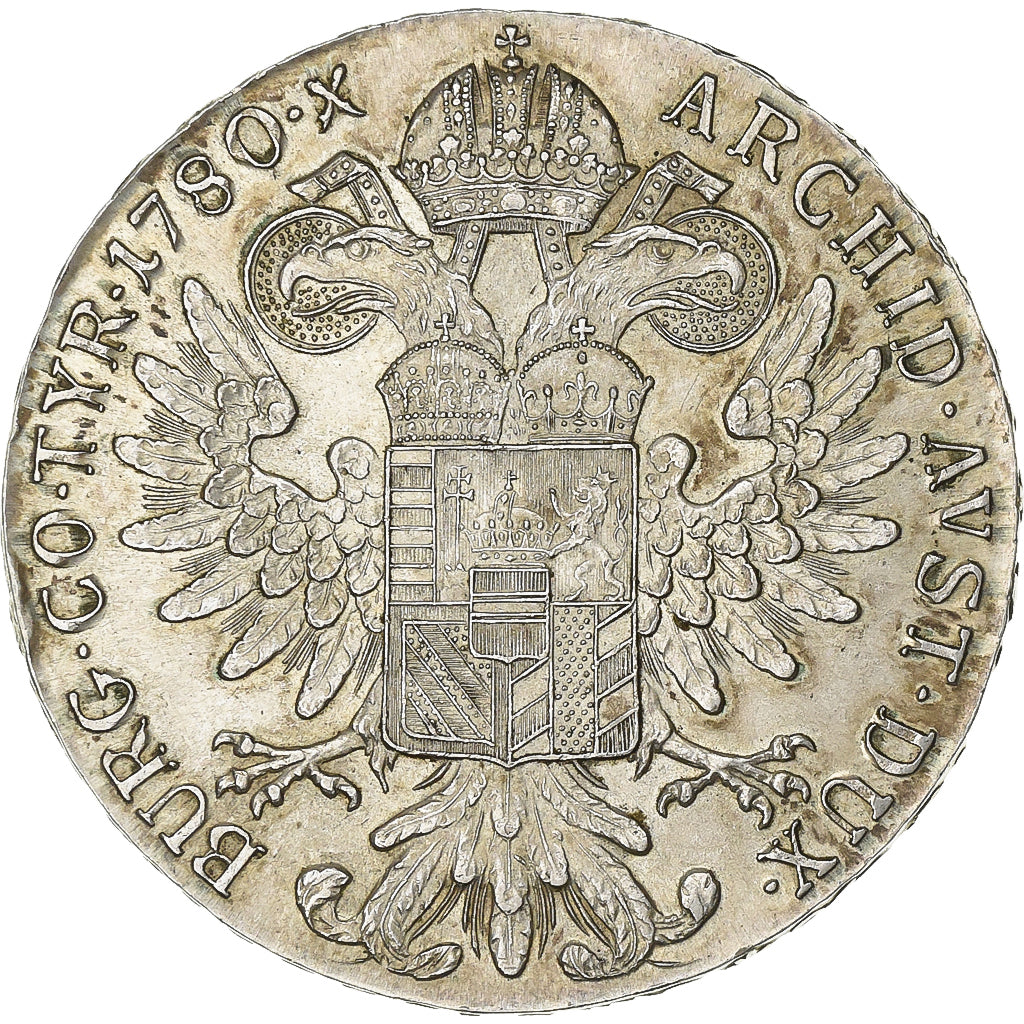 Austria, Maria Theresa, Thaler, 1780, Vienna, Official restrike, Silver
