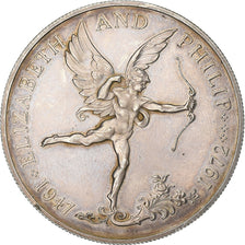 Guernsey, Elizabeth II, 25 Pence, 1972, Silver, AU(55-58), KM:26a