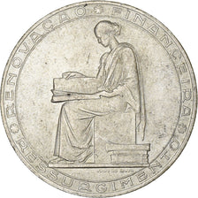 Portugal, 20 Escudos, 1953, Lisbon, Silver, EF(40-45), KM:585