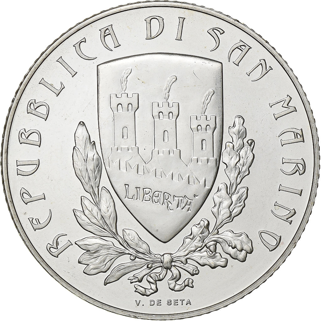 Saint-Marin, 5 Euro, 2012, Rome, Argent, SUP+, KM:520
