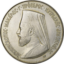 Cyprus, 12 Pounds, 1974, Silver, AU(55-58), KM:M9