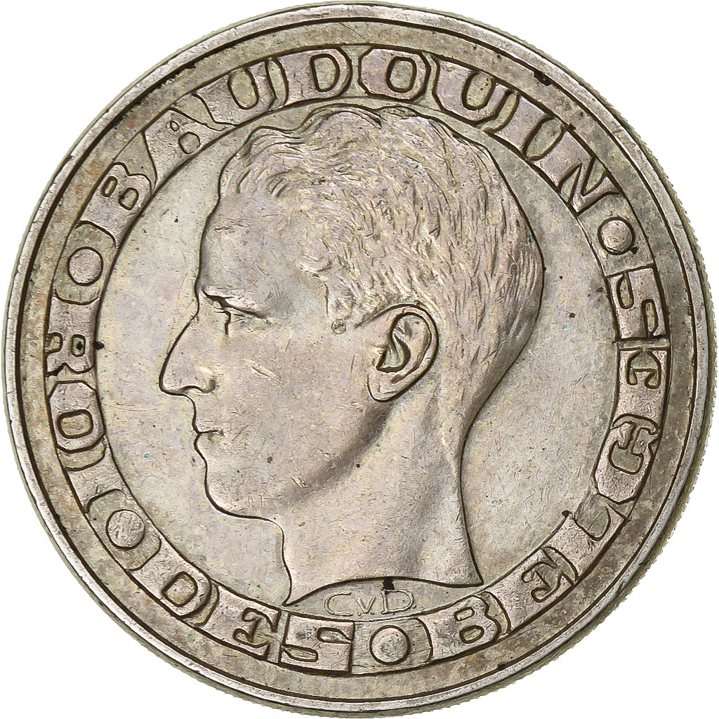 Belgique, 50 Francs, 50 Frank, 1958, Bruxelles, Argent, TTB, KM:150.1