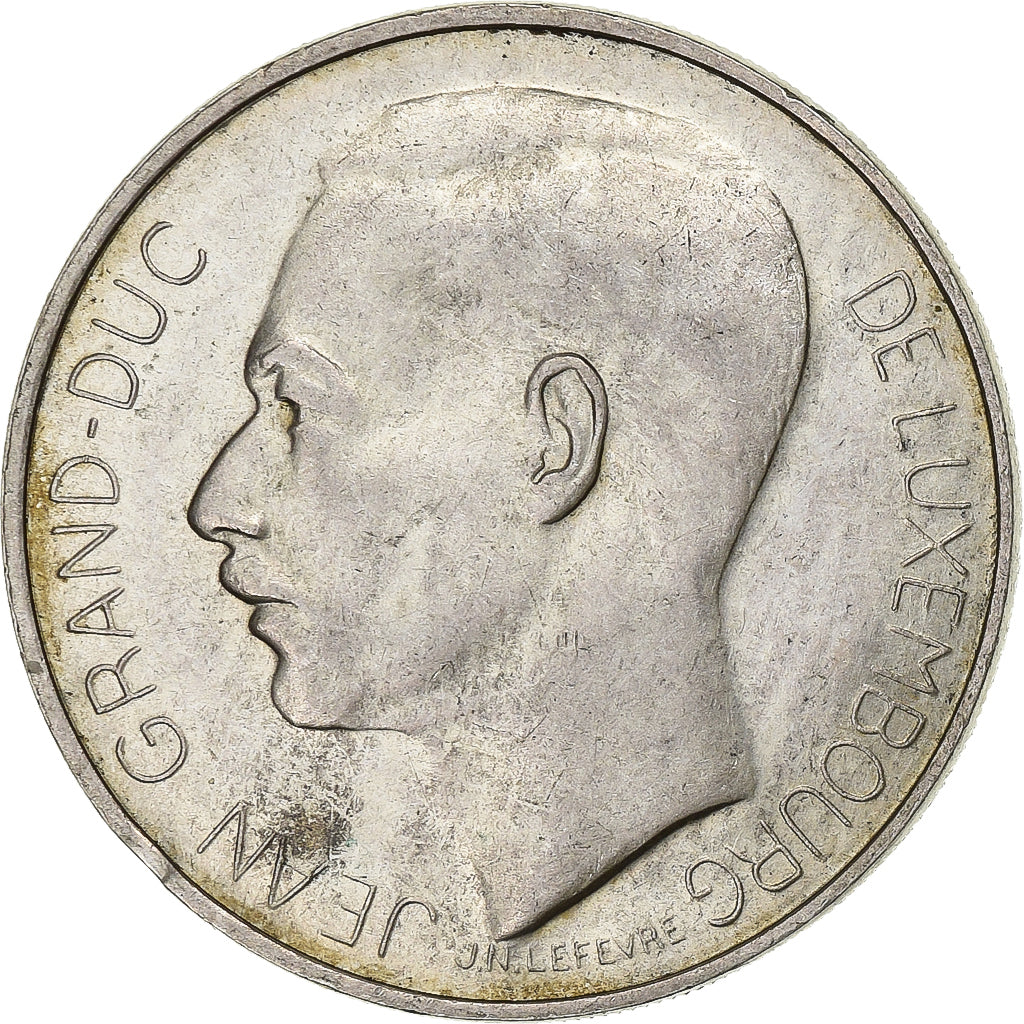 Luxembourg, Jean, 100 Francs, 1964, Utrecht, Silver, AU(50-53), KM:54