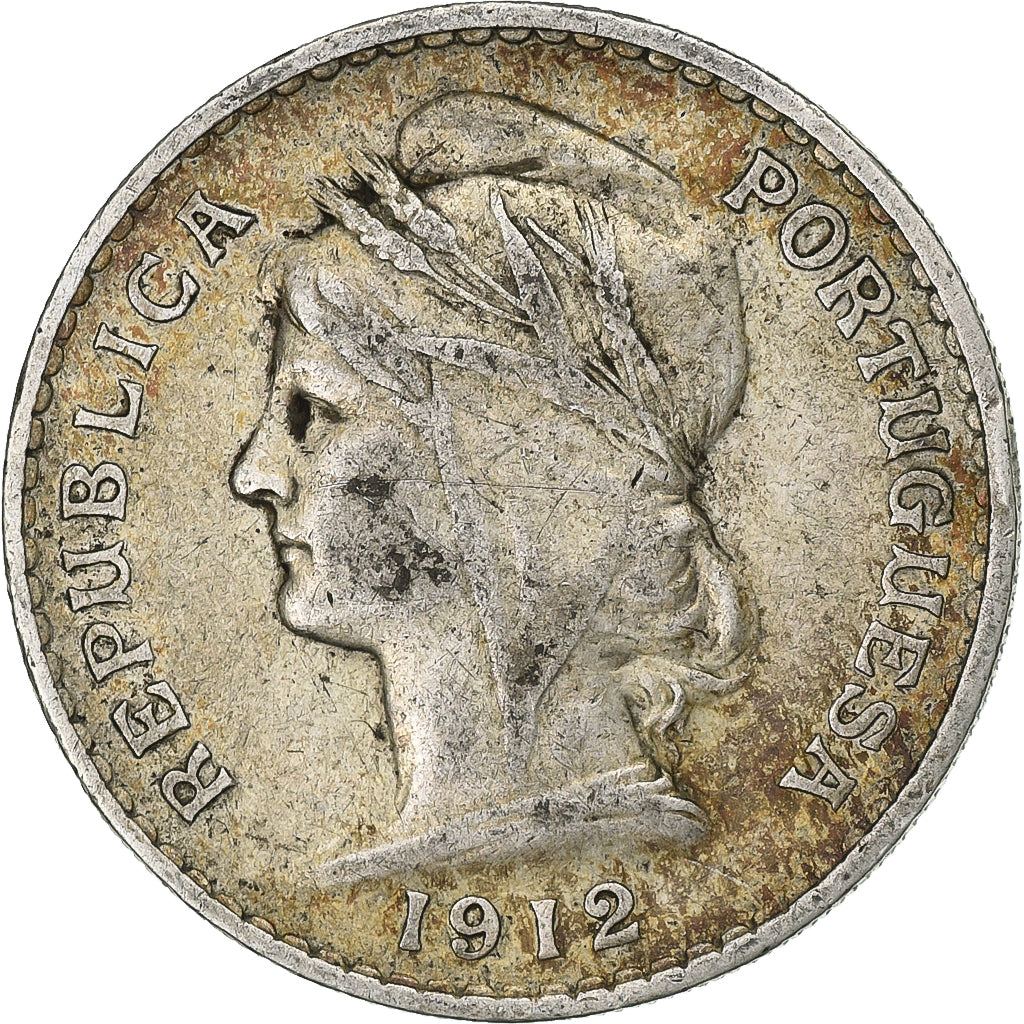 Portugal, 50 Centavos, 1912, Lisbonne, Argent, TTB, KM:561