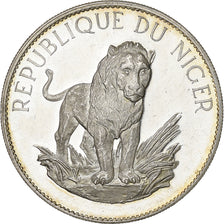 Níger, 10 Francs, 1968, Plata, MBC+, KM:8.1