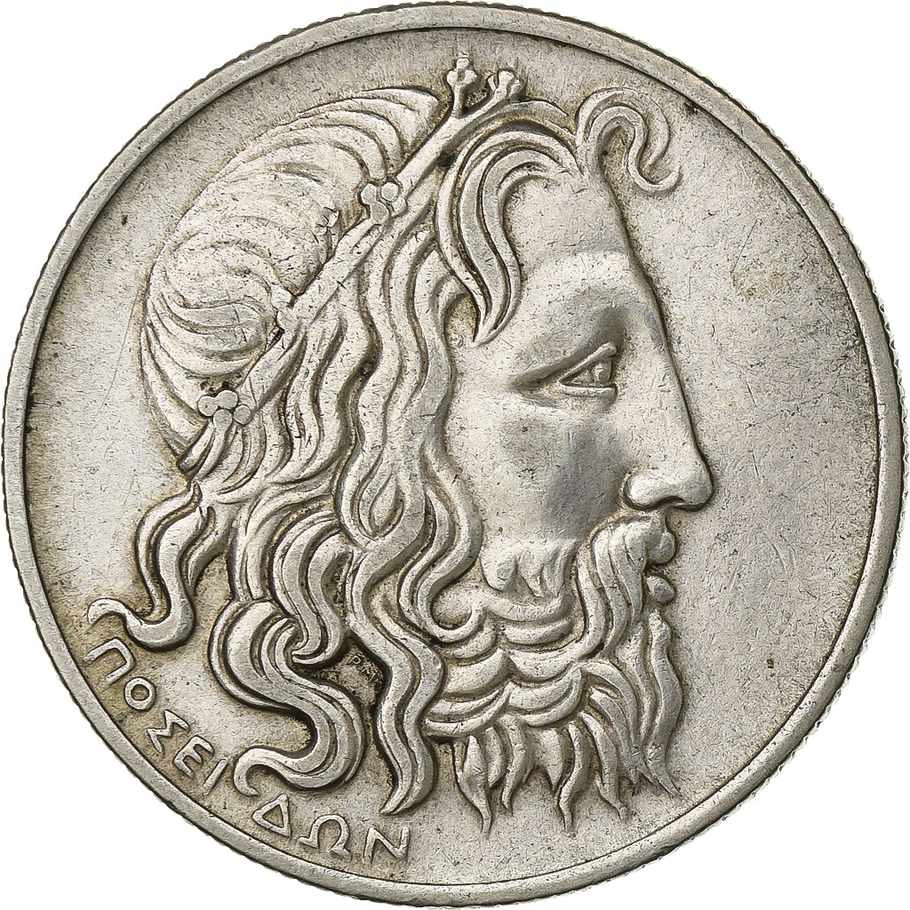 Grèce, 20 Drachmai, 1930, Argent, TTB, KM:73