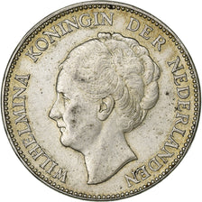 Pays-Bas, Wilhelmina I, Gulden, 1931, Utrecht, Argent, TTB, KM:161.1
