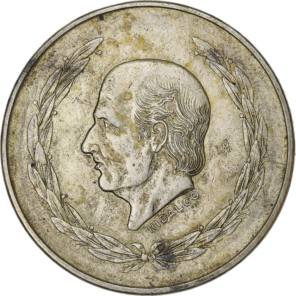 Mexico, 5 Pesos, 1952, Mexico City, Silver, EF(40-45), KM:467