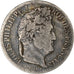 France, 1/2 Franc, Louis-Philippe, 1842, Strasbourg, Silver, VF(20-25), KM:741.3