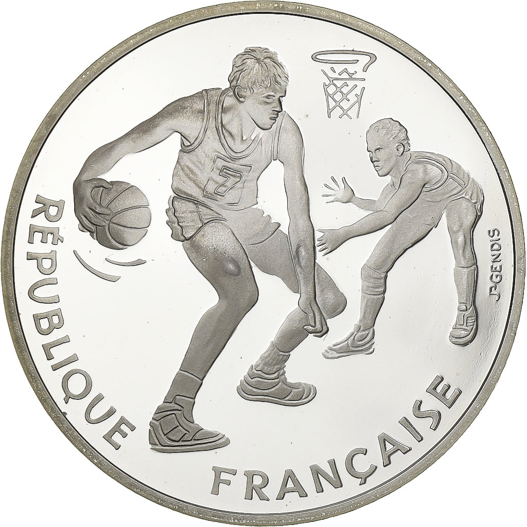 France, 100 Francs, 1991, Paris, Silver, MS(65-70), KM:991