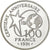 France, 100 Francs, 1991, Paris, Silver, MS(65-70), KM:991