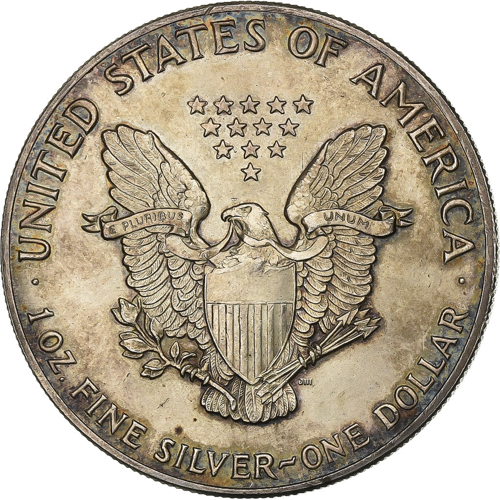United States, Dollar, 1987, Philadelphia, Silver, MS(60-62), KM:273