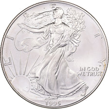 United States, Dollar, 1995, Philadelphia, Silver, MS(64), KM:273