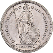 Switzerland, 2 Francs, 1963, Bern, Silver, AU(55-58), KM:21