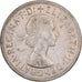 Australia, Elizabeth II, Florin, 1954, Melbourne, Silver, EF(40-45), KM:55