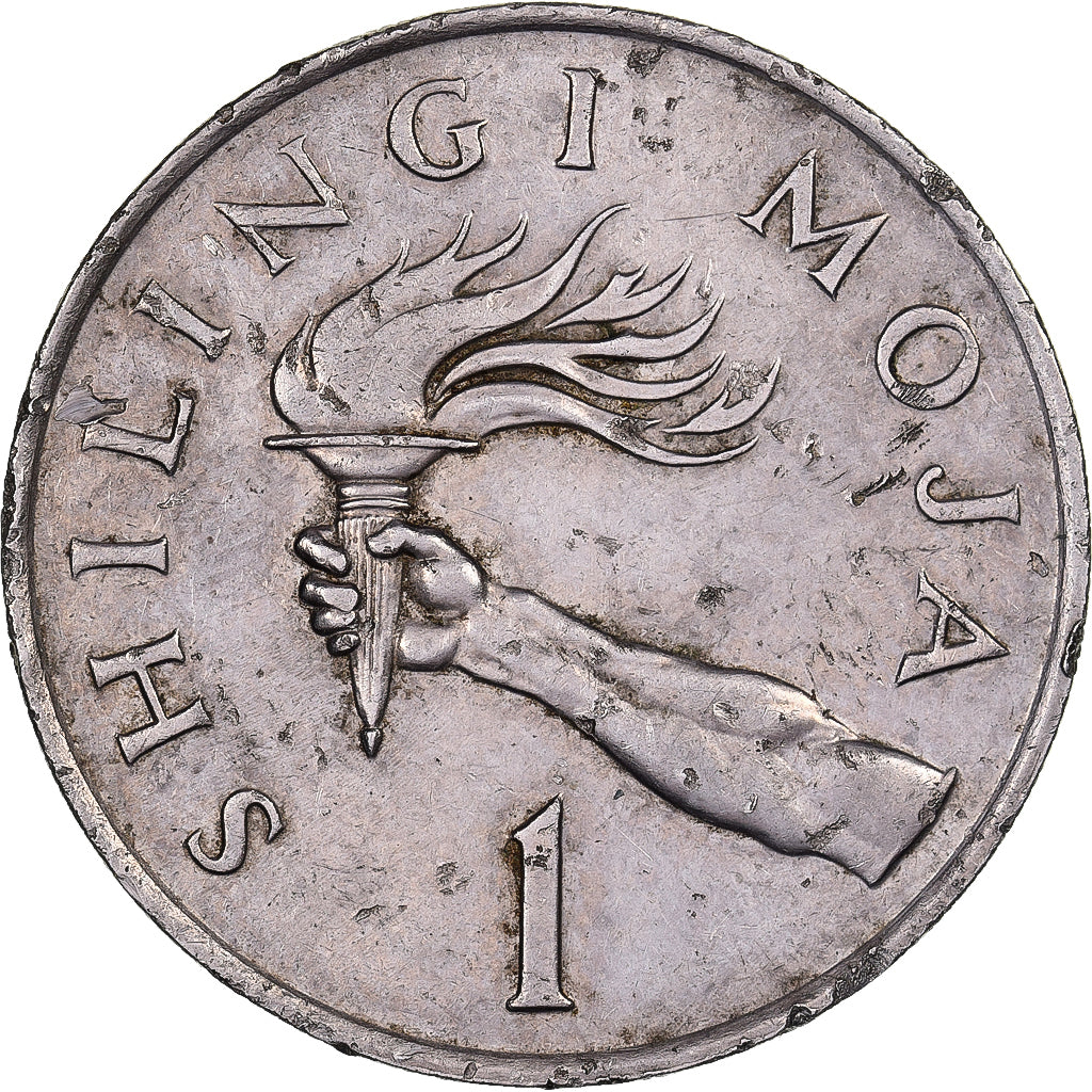 Tanzania, Shilingi, 1981, Cobre - níquel, MBC, KM:4