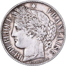 France, Franc, Cérès, 1881, Paris, Silver, EF(40-45), KM:822.1