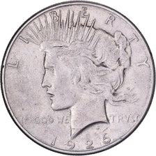 United States, Dollar, Peace Dollar, 1926, San Francisco, Silver, EF(40-45)