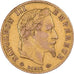 Francia, Napoleon III, 5 Francs, Napoléon III, 1864, Paris, Oro, MBC, KM:803.1