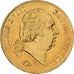 Louis XVIII, 40 Francs, Louis XVIII, 1818, Lille, Goud, PR, KM:713.6