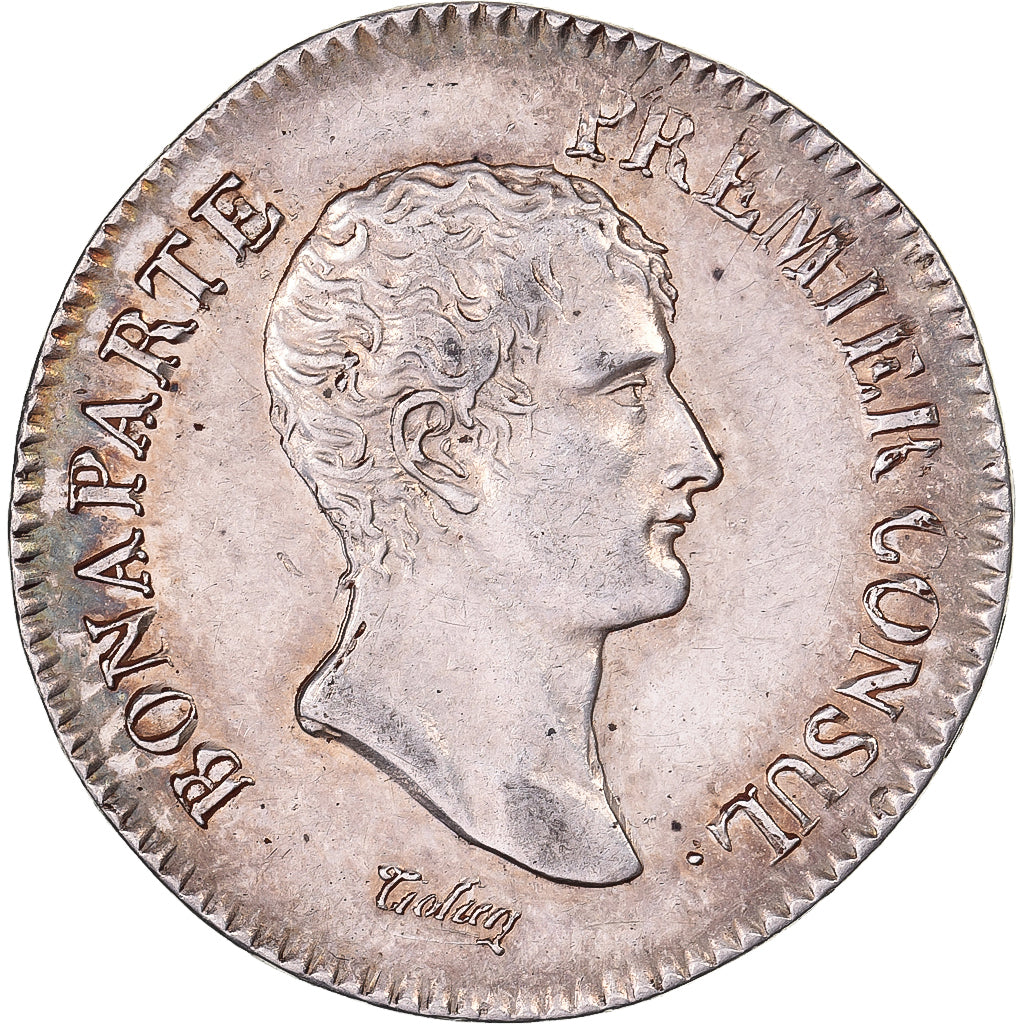 Francja, 2 Francs, Napoléon I, An 12, Paris, Srebro, MS(60-62), KM:657.1