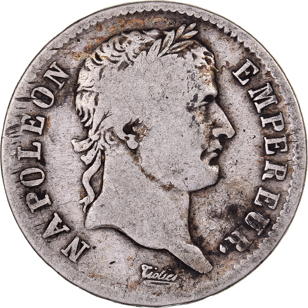 France, Franc, Napoléon I, 1809, Lille, Silver, VF(20-25), KM:692.16