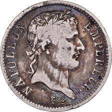 France, Franc, Napoléon I, 1808, Paris, Silver, VF(30-35), KM:682.1