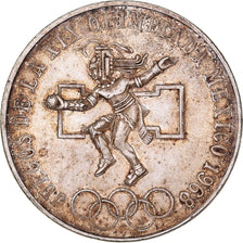 Messico, 25 Pesos, 1968, Mexico City, Argento, BB, KM:479.1