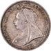 Gran Bretagna, Victoria, Shilling, 1893, Argento, BB, KM:780