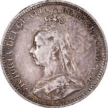 United Kingdom, Victoria, 3 Pence, 1893, Silver, VF(20-25), KM:777