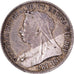 Royaume-Uni, Victoria, 6 Pence, 1893, Argent, TTB+, KM:779