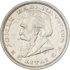 Lithuania, 5 Litai, 1936, Silver, EF(40-45), KM:82