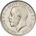 Grande-Bretagne, George V, Florin, Two Shillings, 1916, Londres, Argent, TTB