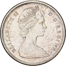 Canada, Elizabeth II, 50 Cents, 1967, Royal Canadian Mint, Silver, EF(40-45)